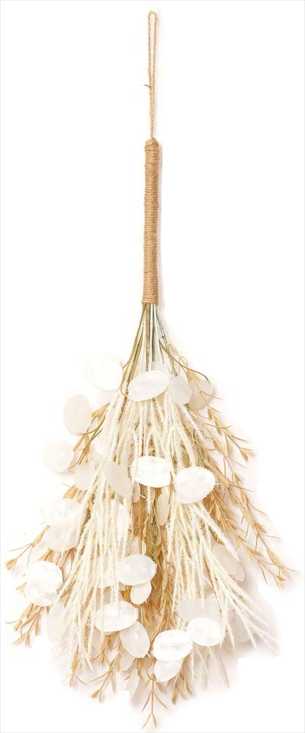 ASCA Artificial Mixed Leaf Hanging Bouquet 20x20x50cm A-43665-046