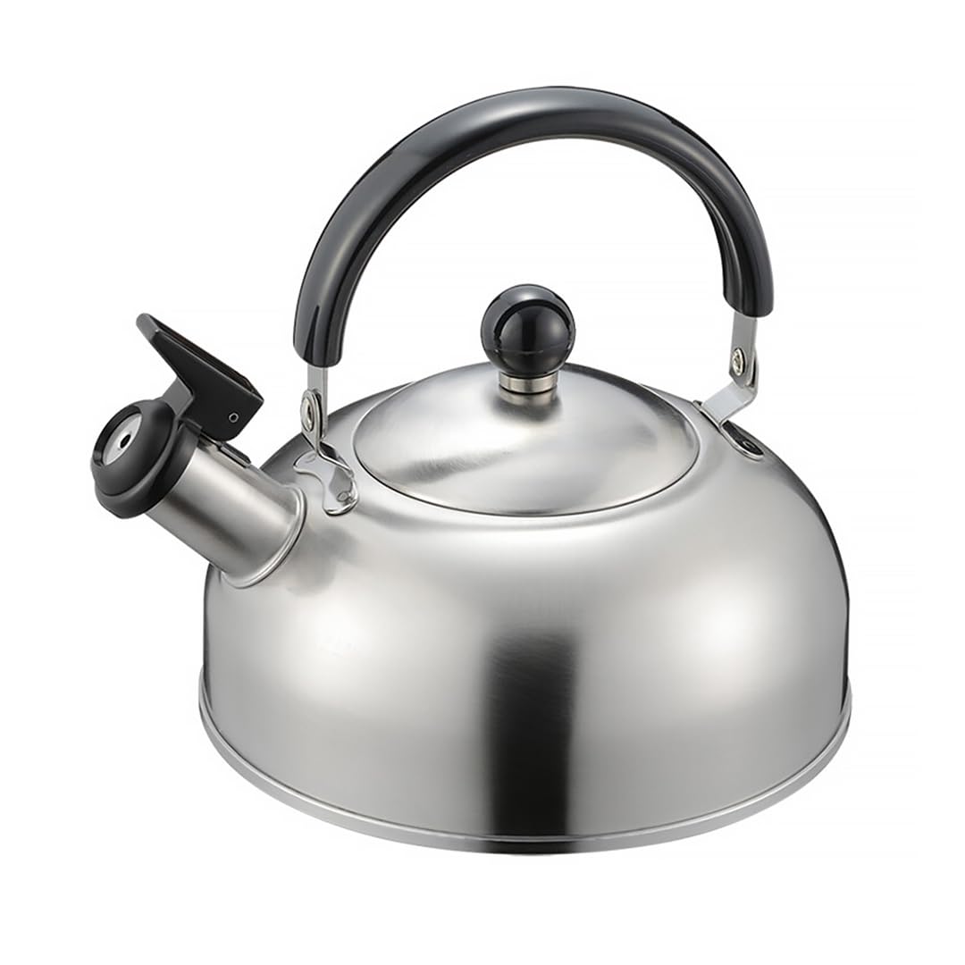Stainless Steel Whistling Kettle IH Compatible Made in Japan 1.5 L