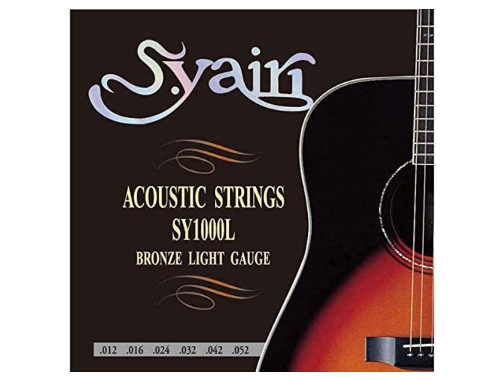 S. Yairi Acoustic guitar string SY-1000L Light (012-052) SY-1000L
