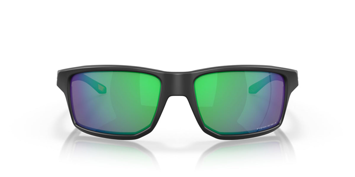 Oakley Sunglasses for Men - OO9449 Gibston Square Sunglasses PRIZM Lenses - Matte Black/PRIZM Jade - Size 60
