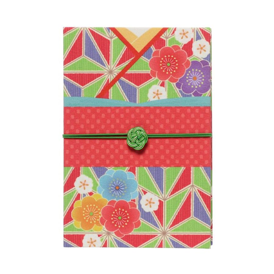 わがみ小路 Taniguchi Matsuyudo Wagami Koji, Goshuin Book, Hanari Kimono, Hemp Leaf Plum (Asahaniume)