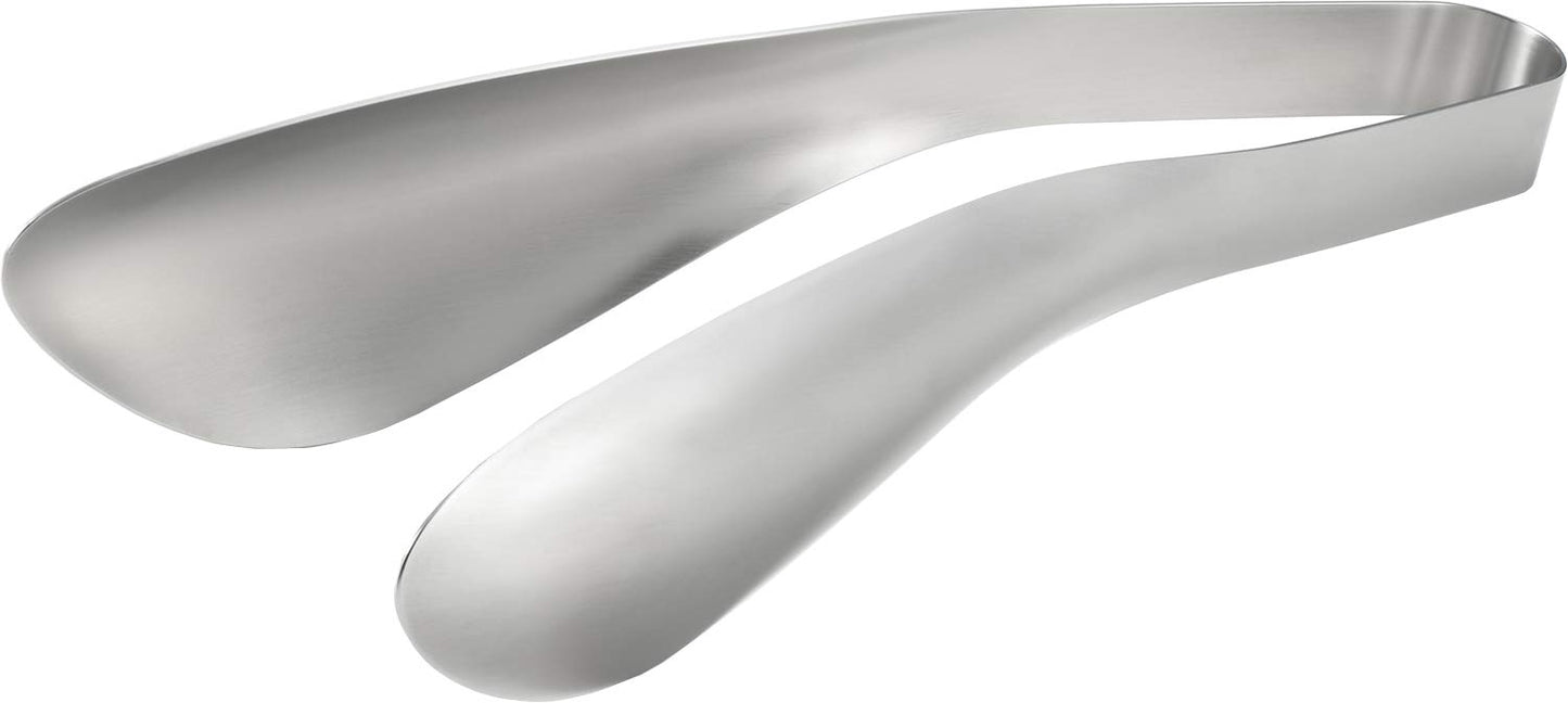 Yoshikawa PD3006 Aikata Tongs, Made in Japan, Serving Pasta, Salad, Stainless Steel, Dishwasher Safe