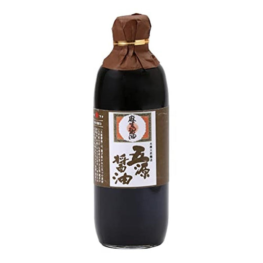 Aso soy sauce brewing field five source soy sauce (whole soybeans soy sauce) 500ml