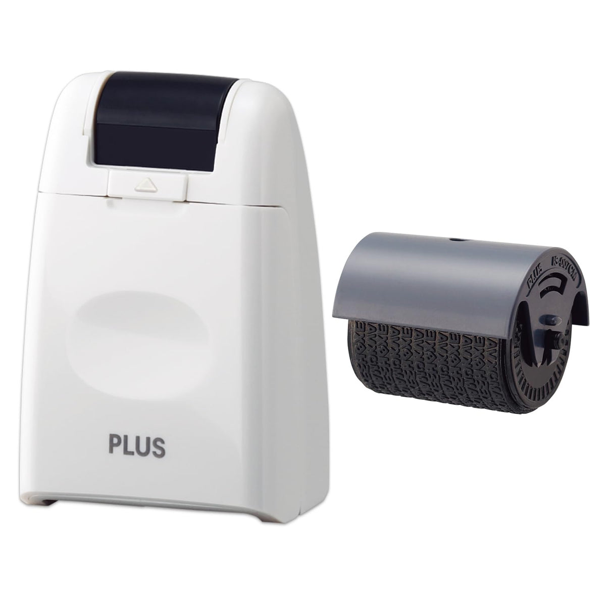 Plus 37-299 Roller Keshipon Protective Stamp White 37-645+ Dedicated Ink Cartridge (1)