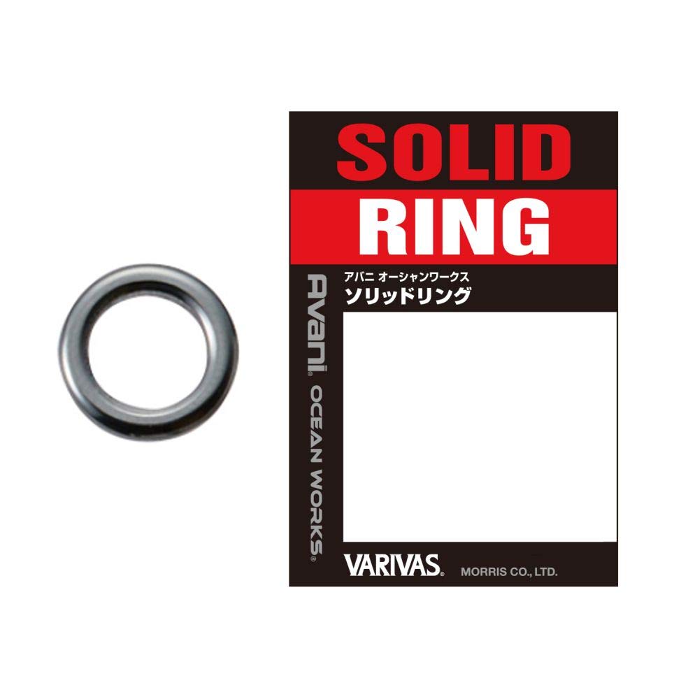 VARIVAS AH20 Ocean Works Solid Ring, 0.24 inches (6.0 mm), 330LB