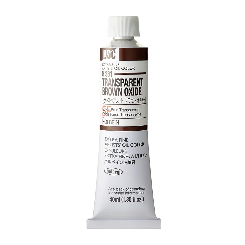 Holbein Artist Oil Colors Transparent Brown Oxide 40 ml