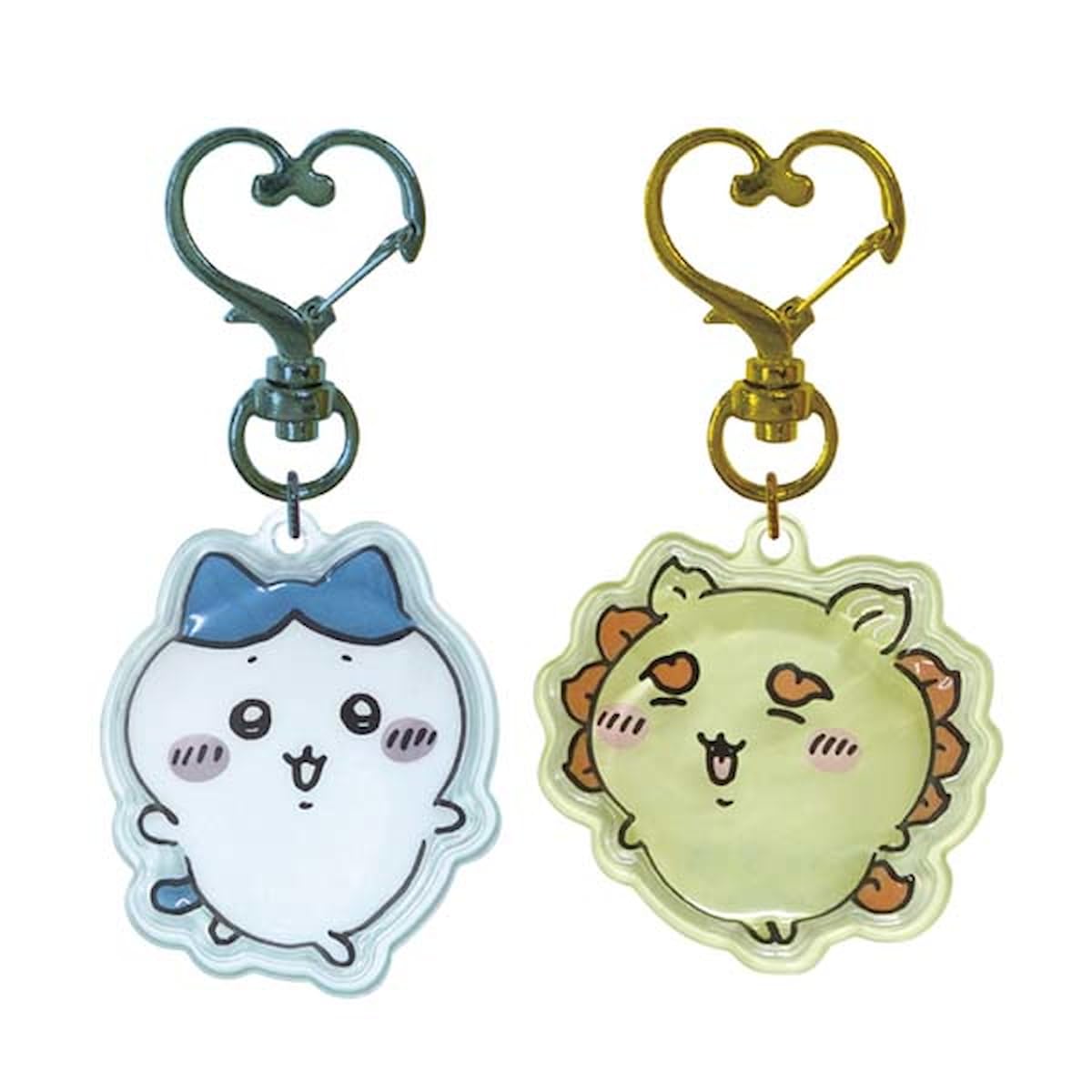 K Company CKW-PP-HS Chiikawa Punchy Pair Keychain H1.7 x W1.5 x D0.4 inches (44 x 37 x 10 mm)
