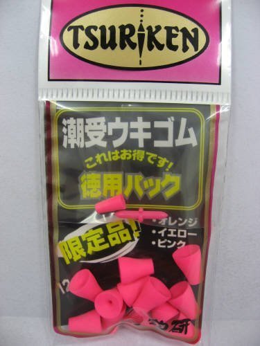 釣研 Tsuriken Value Tide Float Rubber M Pink