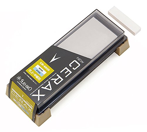 Suehiro NEW CERAX CR-4800 Combination sharpening stone: # 6000 / # 1000 (WA), Soaking stone/