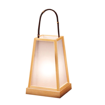 Roji Andon Nishiki (White Wood) - Large