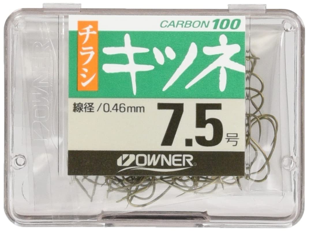 Owner 11332 Single Hook, Flyer Fox, Deka Pack, No. 7.5