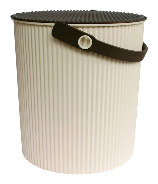 Yawata Kasei 228356 Omuniutti Ivory Bucket with Lid, 7.5 gal (20 L) sceltevie omnioutil Scandinavian