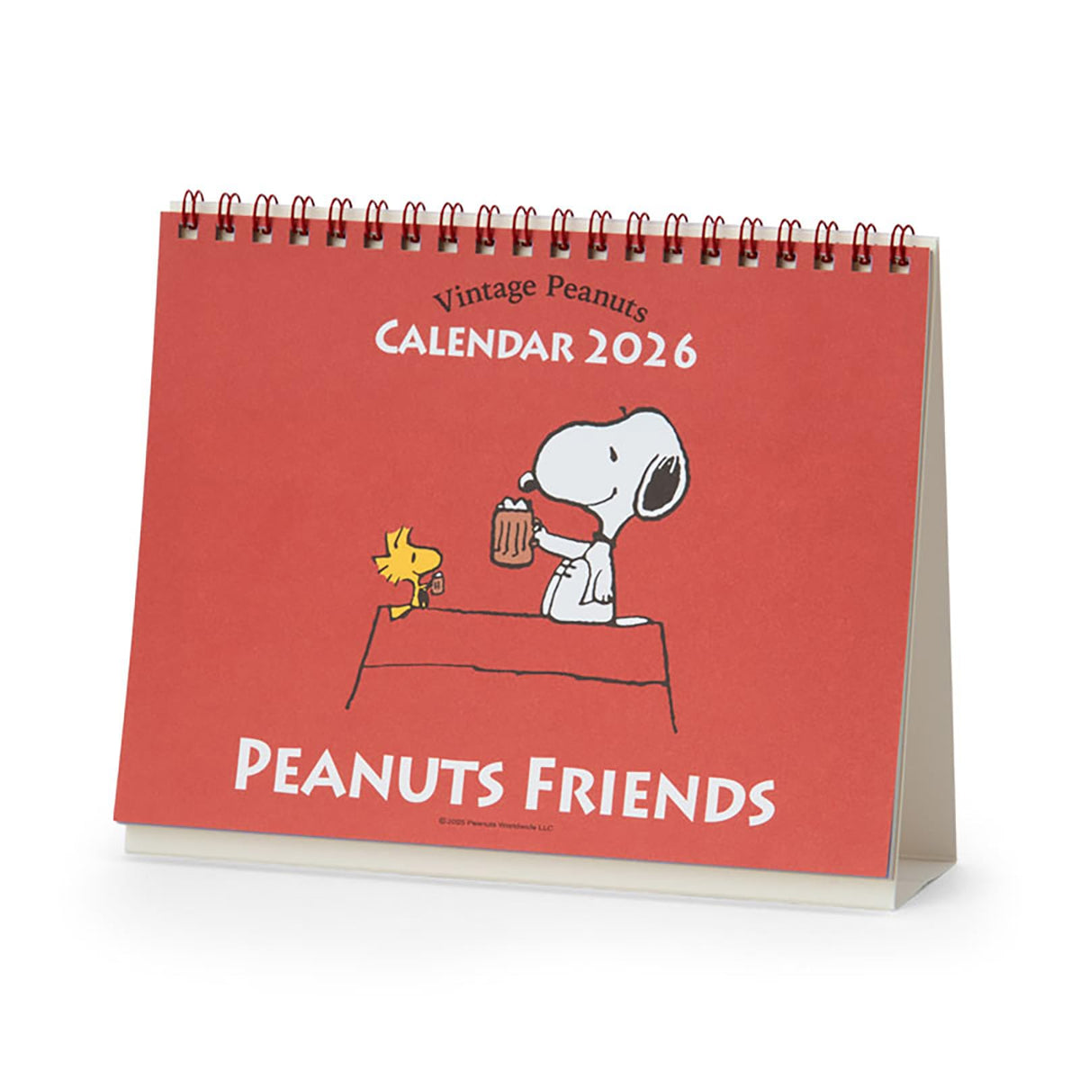 Sanrio Ring Calendar, 2026, Snoopy, Paper, Tabletop 62222