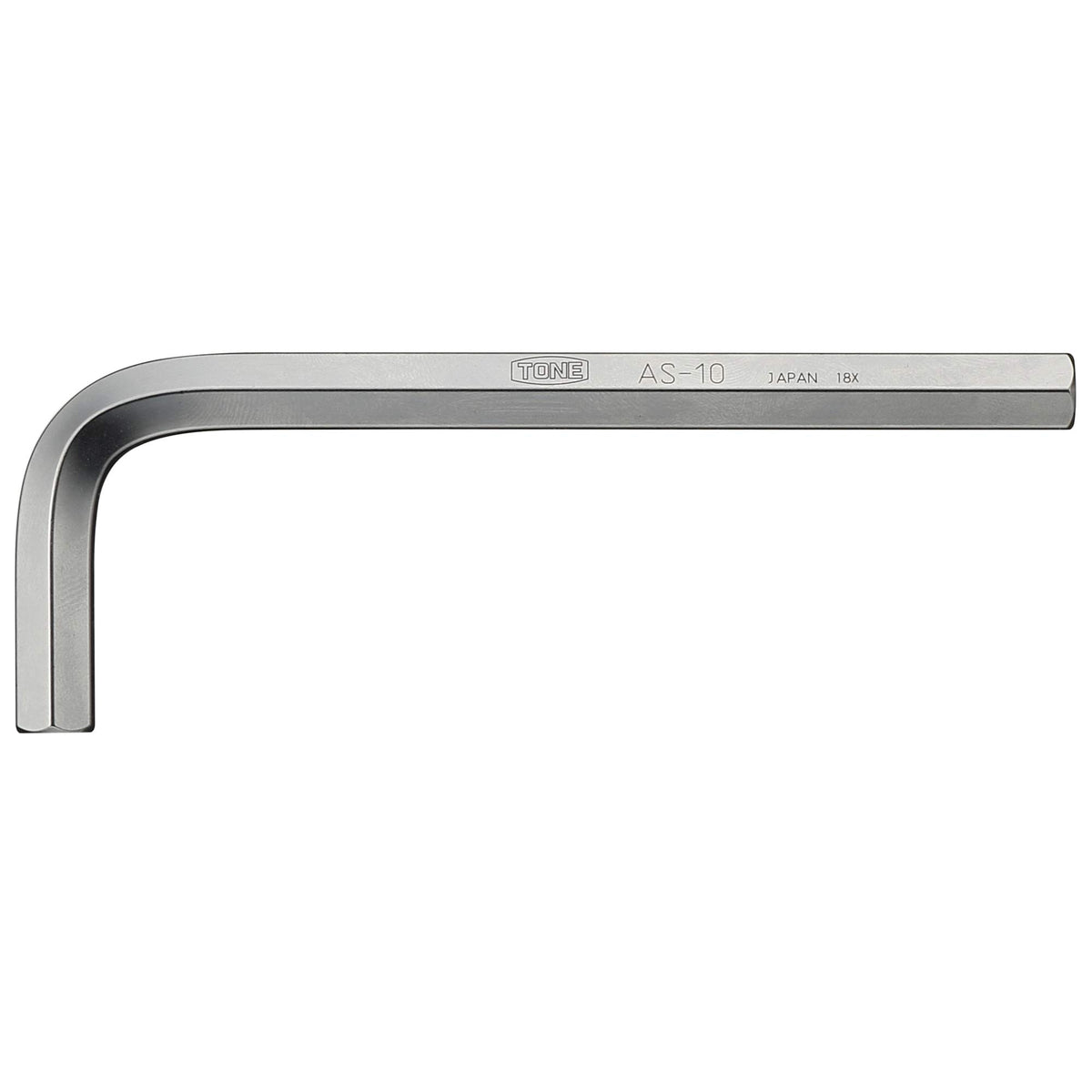 TONE Flat Ended Short Body Metric Hex Key (AS-10)