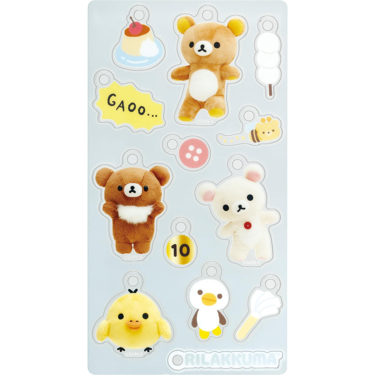 San-x AB28401 Character Goods Set A