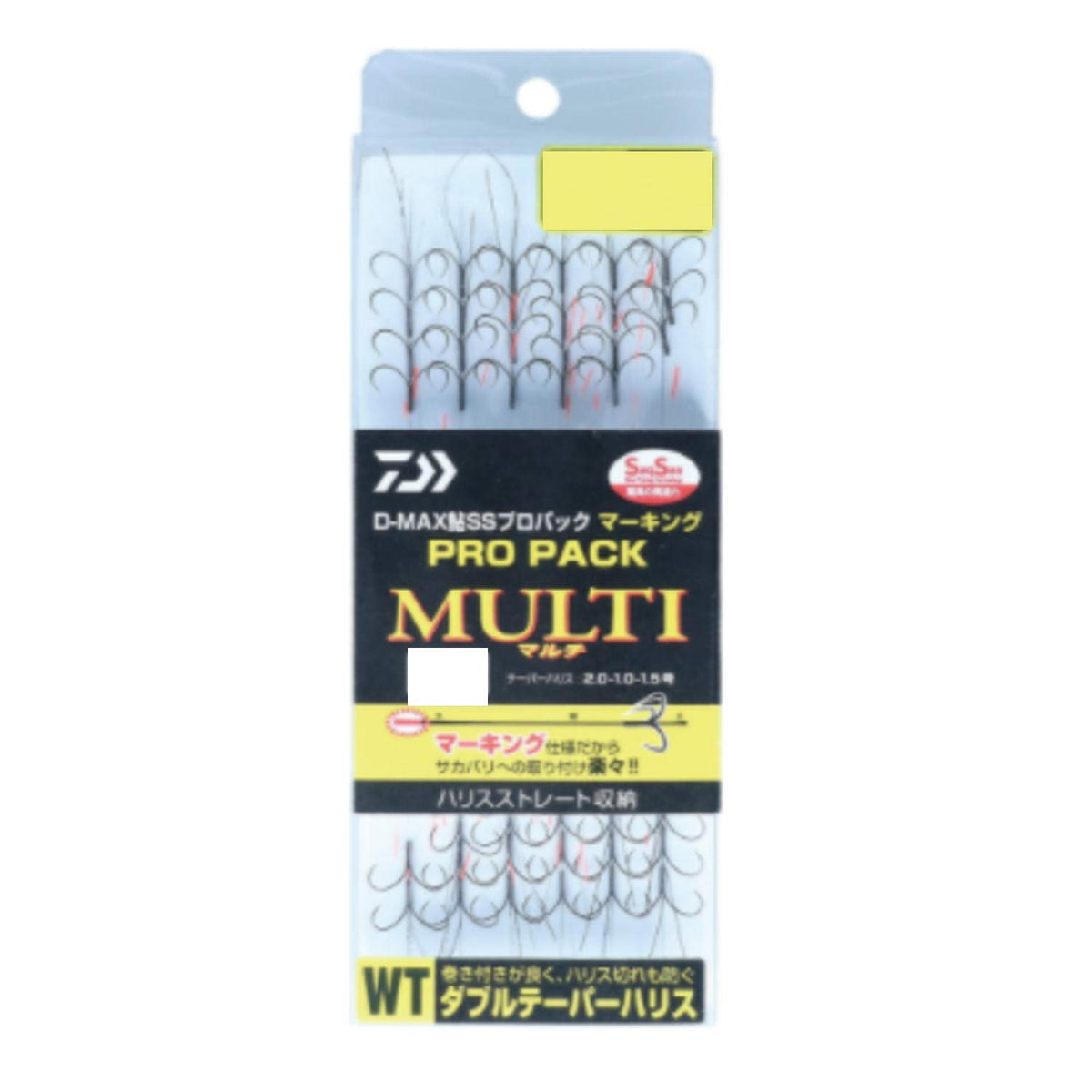 D-MAX Sweetfish SS Pro Pack Marking Double Taper Harris 3 Sticks Anchor Keep No. 8.0