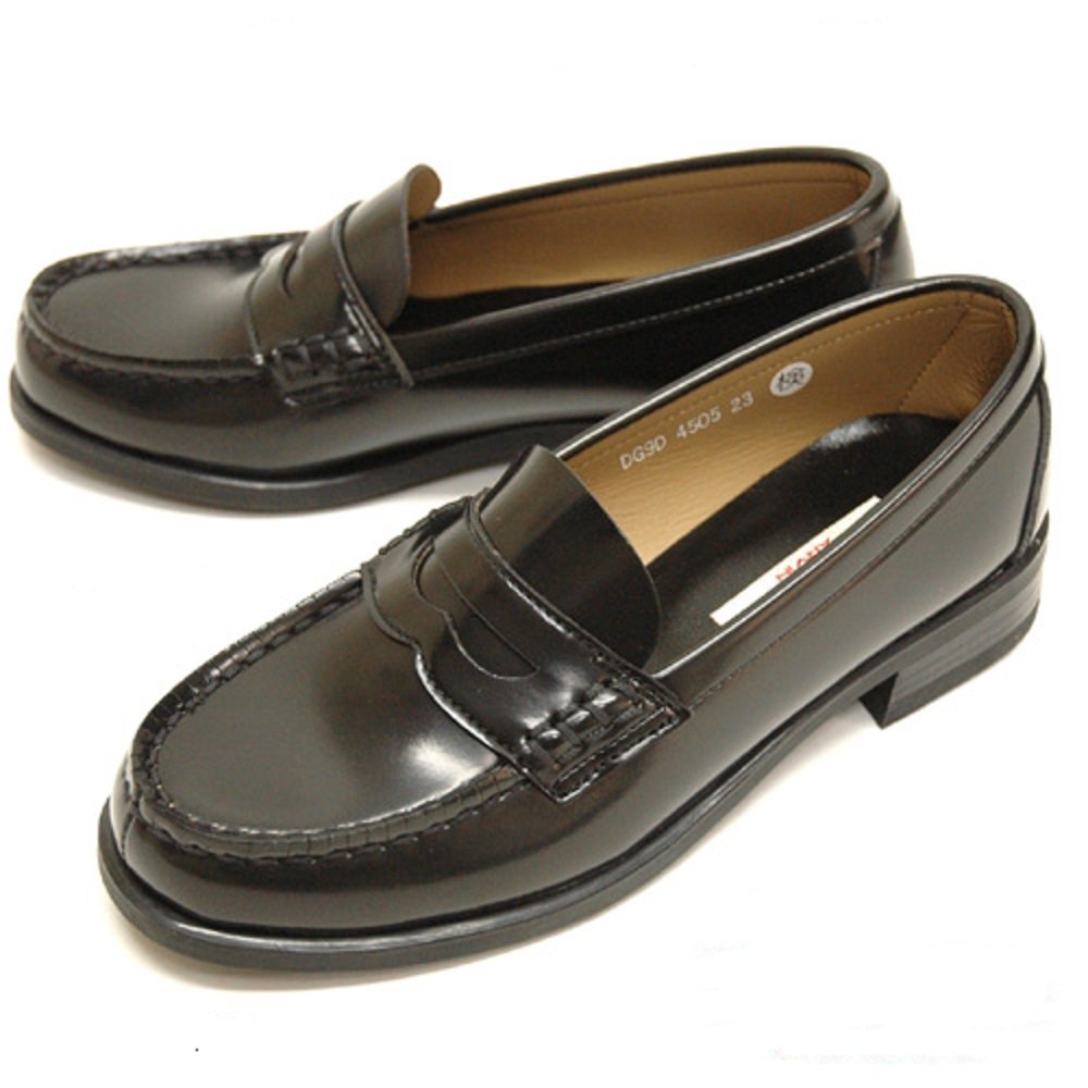Harta 4505 Women’s Traditional 3E Faux Leather Loafers - black
