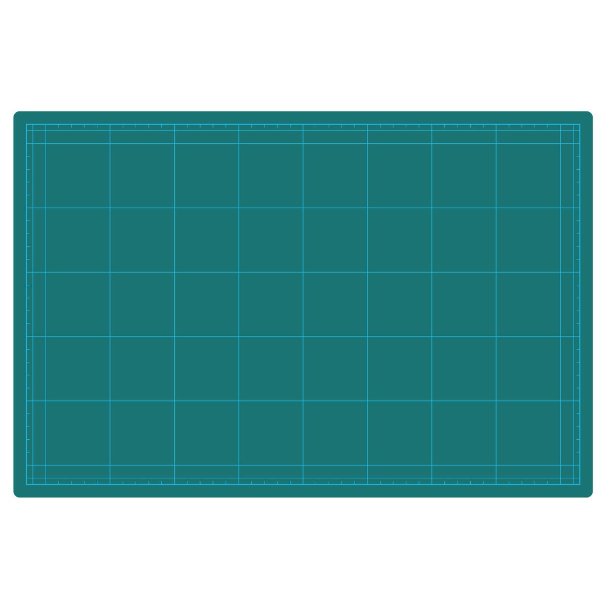 Uchida Cutting Mat, Cost Compatible, Double-Sided A3 Green