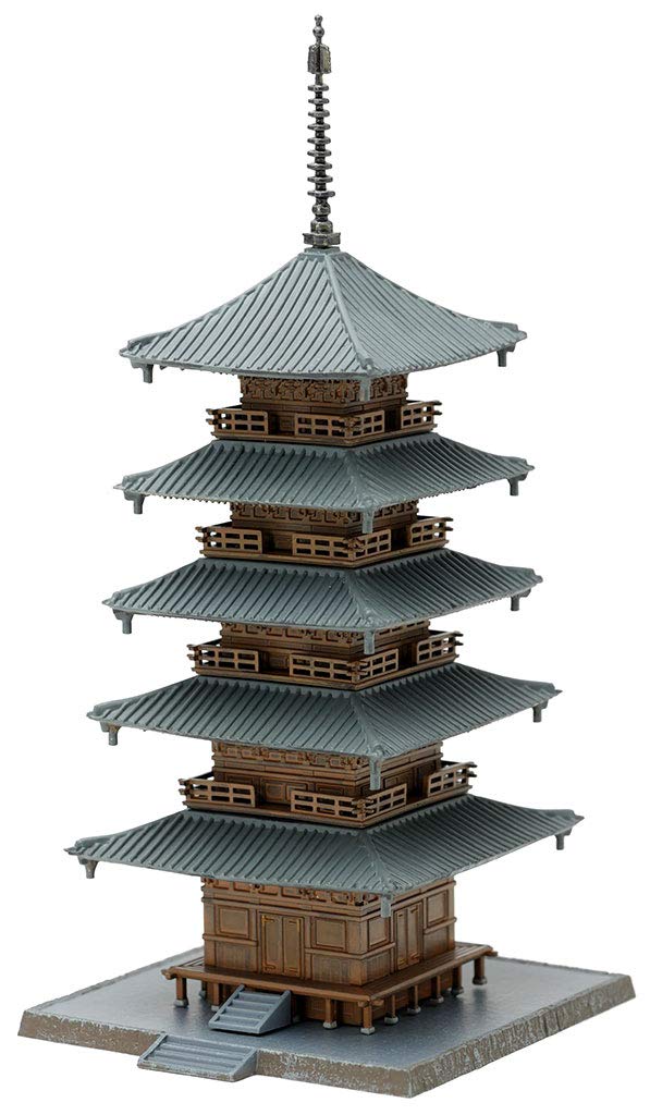 Building Collection Kenkore 030-4 Temple C4 Five-story Pagoda Diorama Supplies