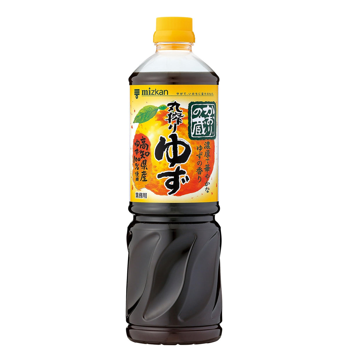 "Mitsukan Commercial Kaori Kuramaru Shibori Yuzu 3.3 fl oz (1 L) Ponzu Ponzu "