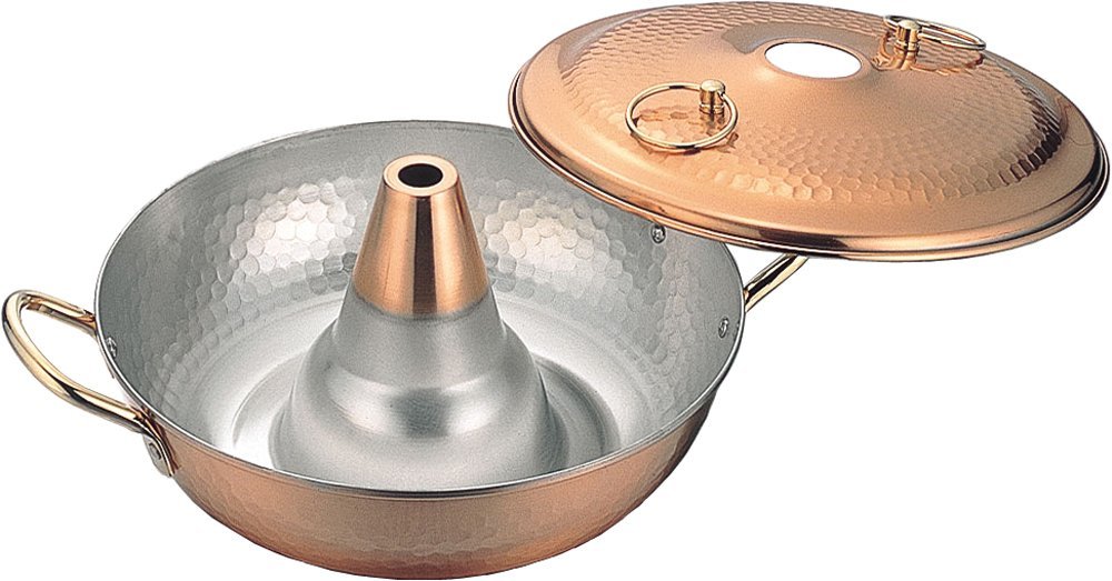 Takekoshi Industrial Takekoshi Copper Shabu Pot Lavender 10.2 inches (26 cm)