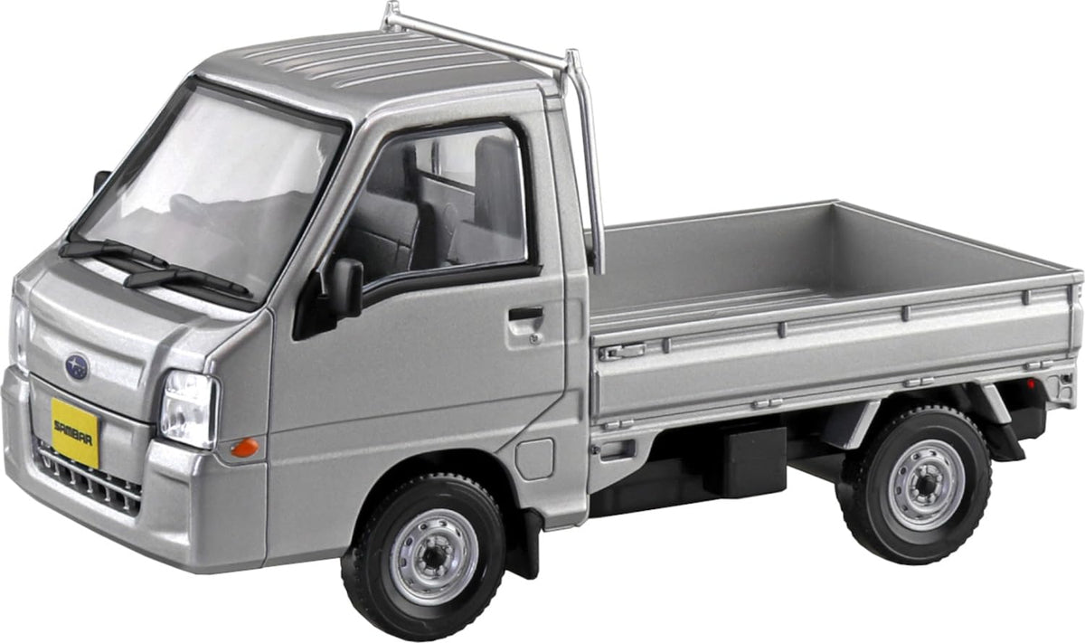 Aoshima Subaru Sambar Truck (Sterling Silver Metallic) 1:32 Scale Model Kit