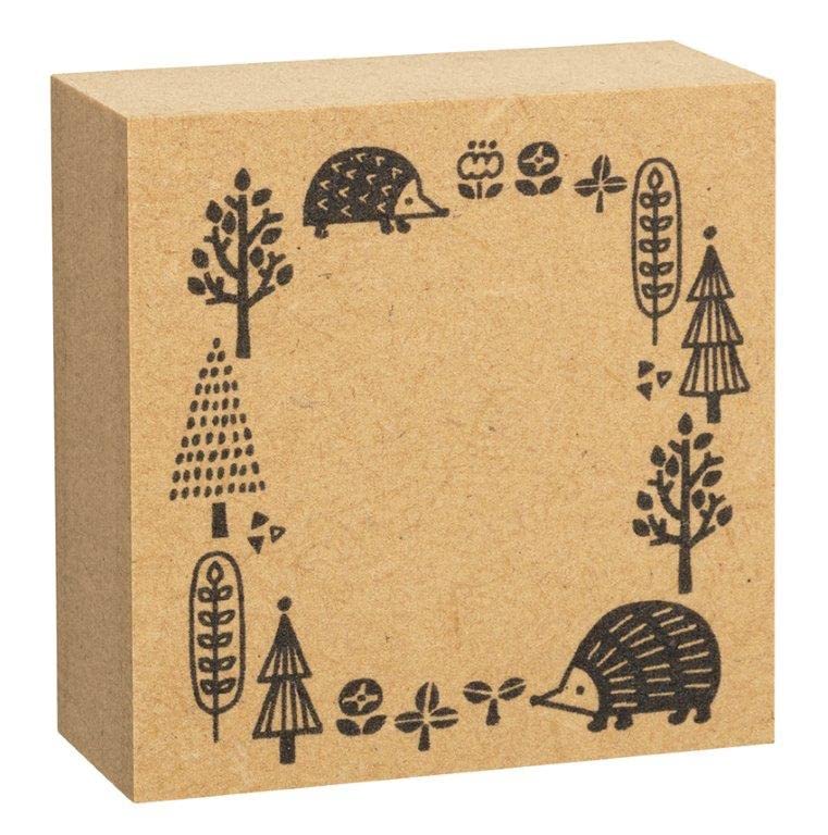 Deco Corporation ST-62119 FIKA Frame Stamp, Hedgehog