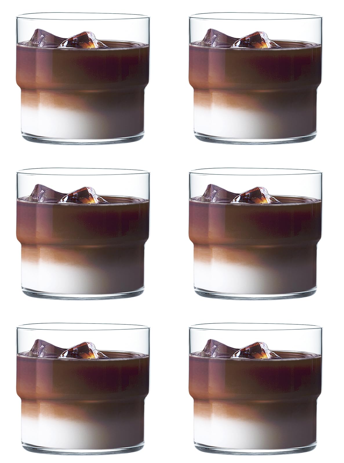 Toyo Sasaki Glass Tumbler, Fino, Dishwasher Safe, Made in Japan, 10.1 fl oz (315 ml), Set of 6 B-21127CS