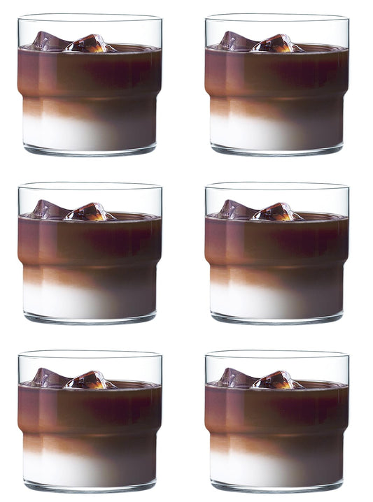 Toyo Sasaki Glass Tumbler, Fino, Dishwasher Safe, Made in Japan, 10.1 fl oz (315 ml), Set of 6 B-21127CS