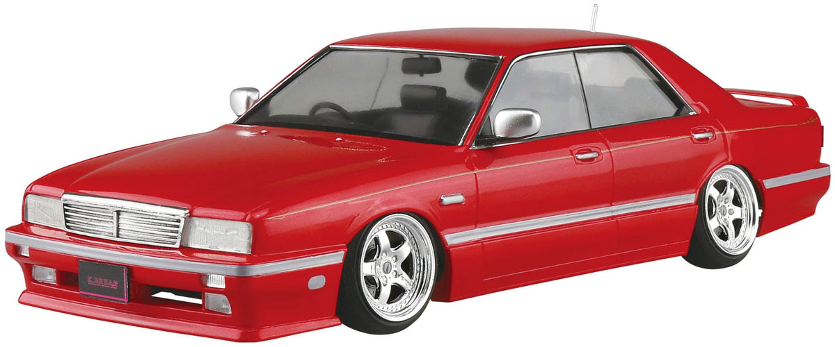 Aoshima 1/24 Y31 CIMA Obayashi Ver. '89Nissan - Plastic Model Building Vehicle Kit, Item # 6326