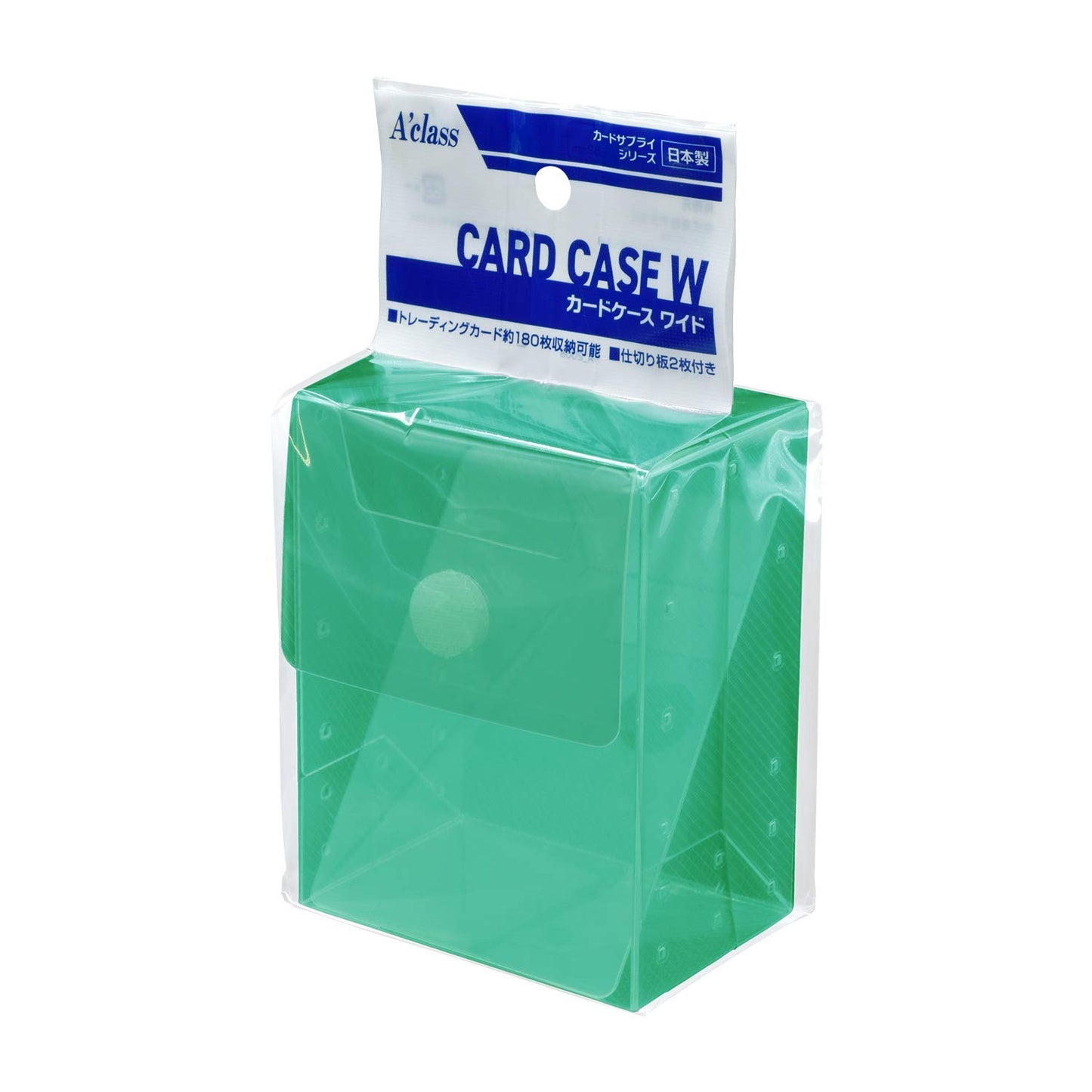 Card Case w Clear Green