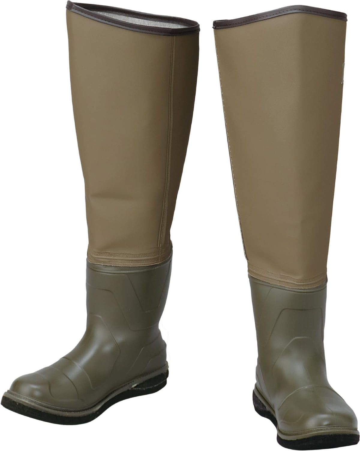 (Freestanding Fabric/Knee High Length) Fishing Wader Prox (Prox) Freestanding Knee High Wader, Sole Type: Felt, Size: 3L/4L, PX3463L4L