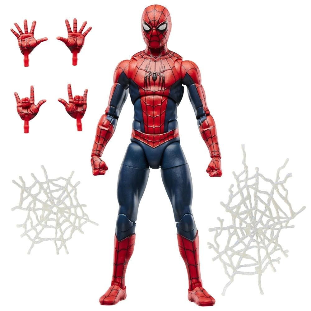 Marvel Legends Series Spider-Man, Spider-Man: Brand New Day Collectible 6-Inch Action Figure Set