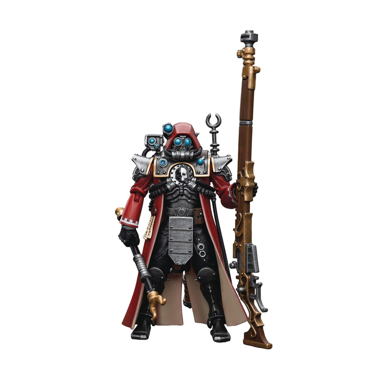 Warhammer 40K: Adeptus Mechanicus Skitarii Ranger with Transuranic Arquebus 1:18 Scale Action Figure