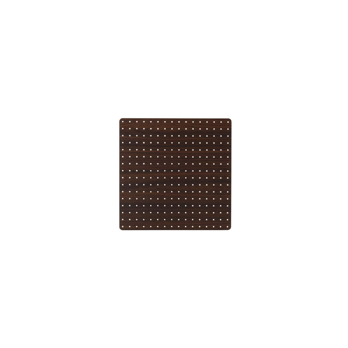 Doshisha NOIB4040DB Luminous Steel Rack, Shelf, Custom Parts, Perforated Board, Dark Brown, Width 15.7 x Depth 15.7 x Height 0.1 inches (40 x 40 x 0.3 cm), Width 15.7 x Depth 15.7 inches (40 x