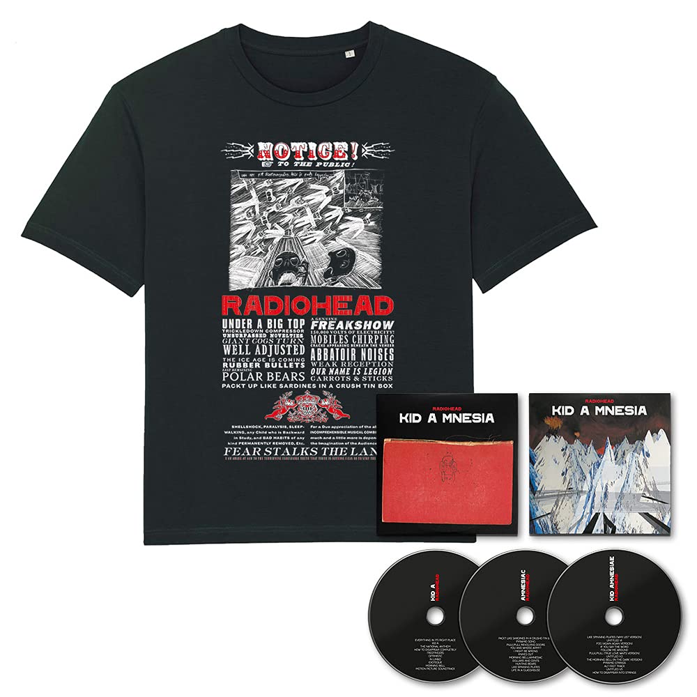 Kid A Mnesia [数量限定・Tシャツ付セット【Sサイズ】 ボーナストラック5曲収録 / 高音質UHQCD仕様 / 国内盤] (XL1166CDJPT1)