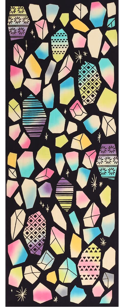 KOMESICHI Airashika Tenugui Crystal Japanese Traditional Hand Towel