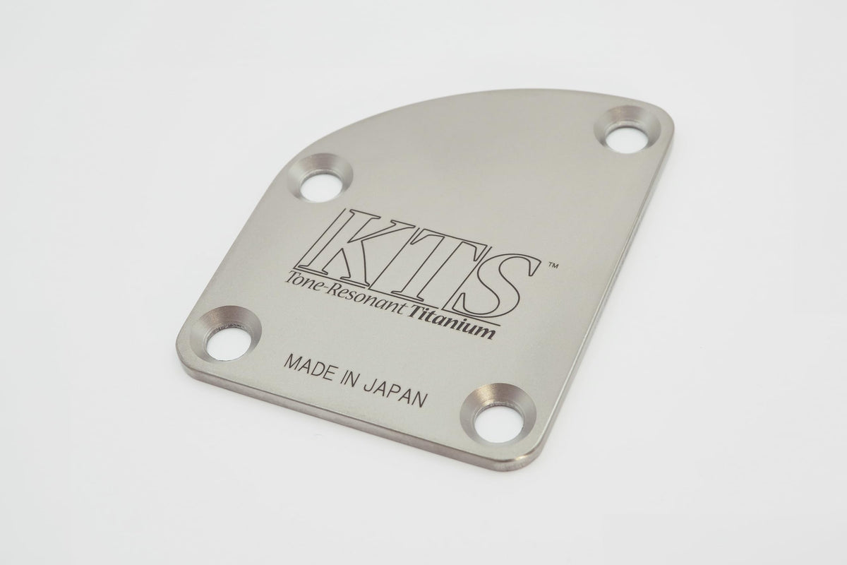 KTS Titanium Guitar Parts (Ti-Neck Plate Heel Cut)
