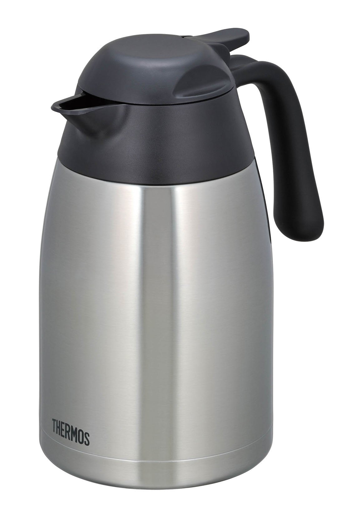 Thermos THX-1500 SBK Stainless Steel Pot, 0.4 gal (1.5 L), Stainless Black