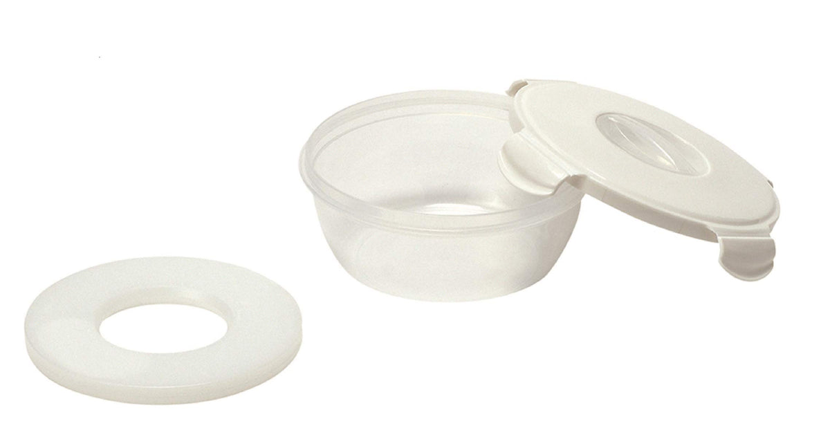 Pearl Metal D-6510 Active Food Box with Ice Pack, Round