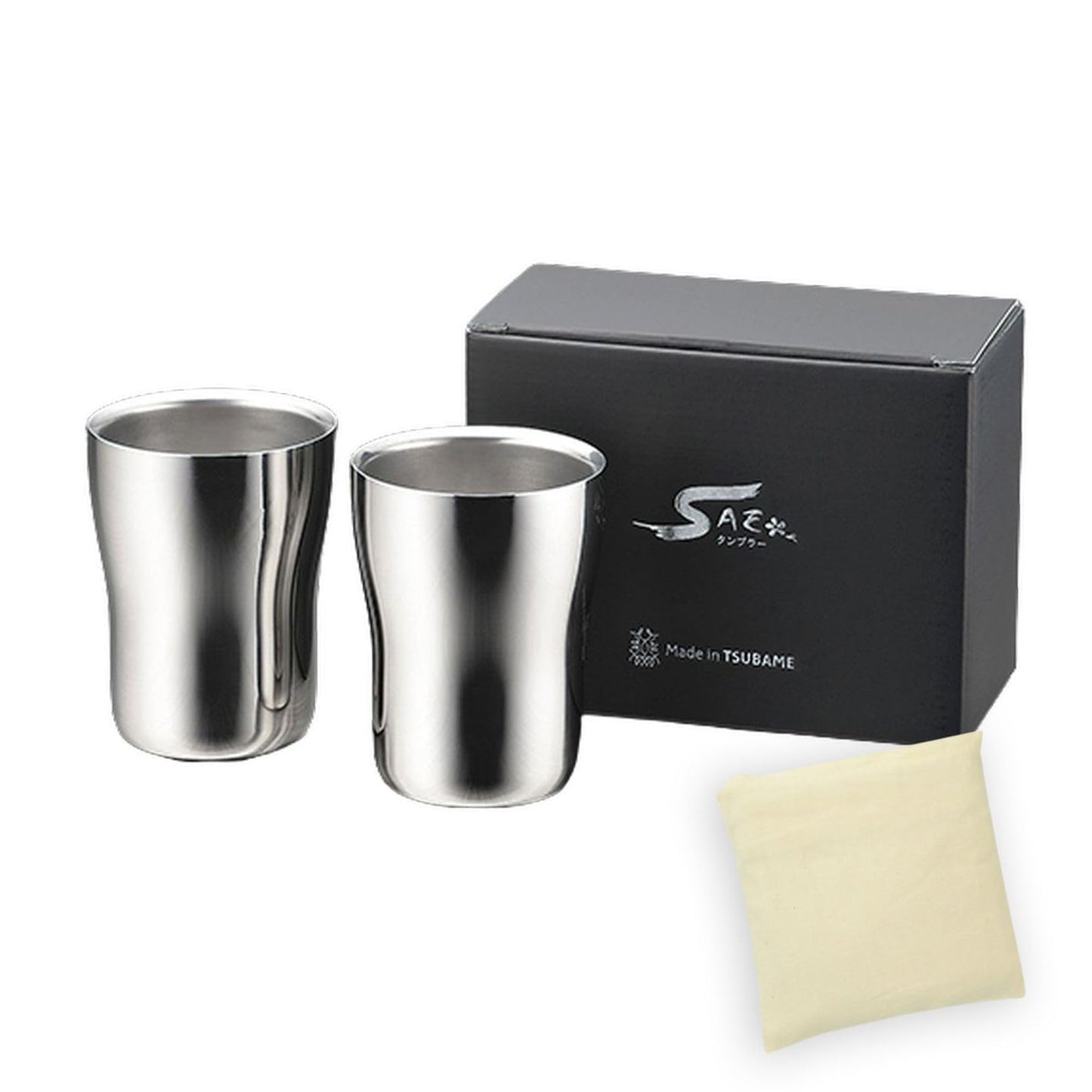 J-kitchens Tumbler W 8.1 fl oz (230 ml), 2 Piece, Made in Japan (SimpleBag Vietnam)