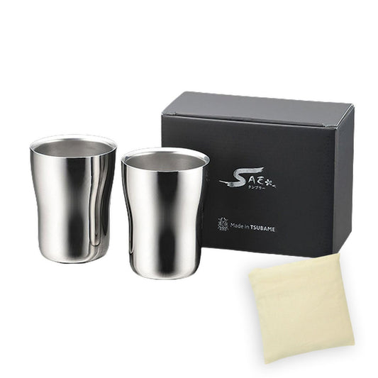 J-kitchens Tumbler W 8.1 fl oz (230 ml), 2 Piece, Made in Japan (SimpleBag Vietnam)
