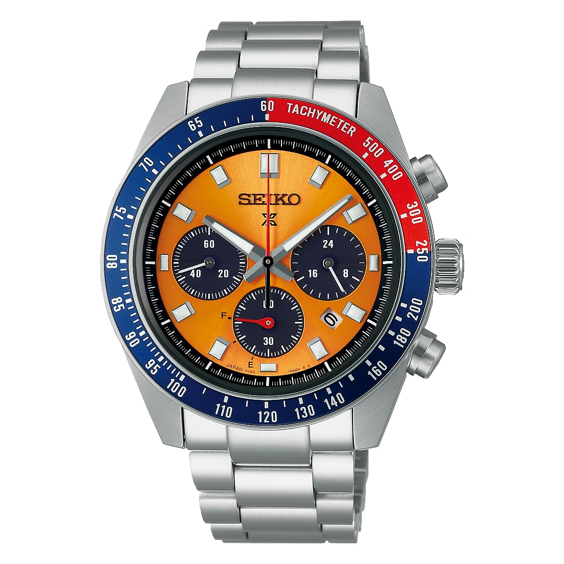 PROSPEX Seiko SBDL117 SPEEDTIMER Solar Chronograph Men's Metal Band Import from Japan New 2024