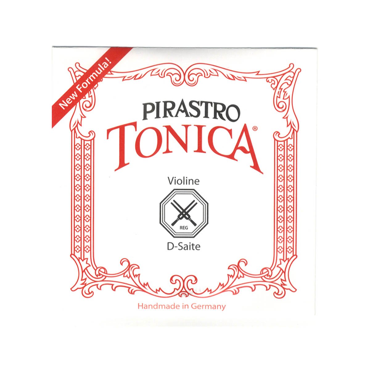 Pirastro 4123D Tonica Synthetic Core Violin D String, Synthetic/Aluminum Envelope, 4/4 Size