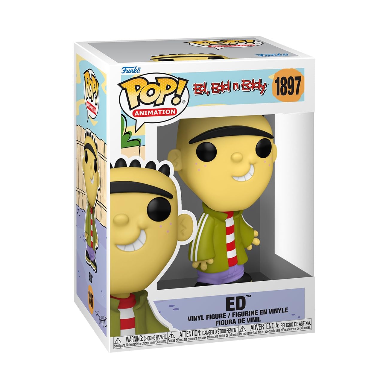 Funko POP! Animation: Ed, EDD n Eddy - Ed - 1 in 6 Chance of Rare Chase