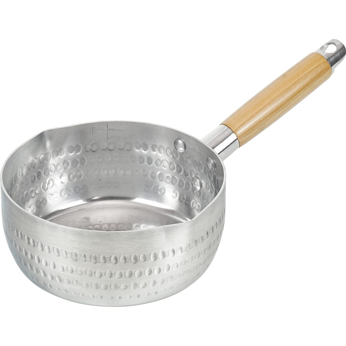 Wahei Freiz RB-2583 Easy Use Aluminum Snow Flat Pot, 6.3 inches (16 cm), Boiled Food, Miso Soup, For Boiling, Gas Fire, Ajimusubi