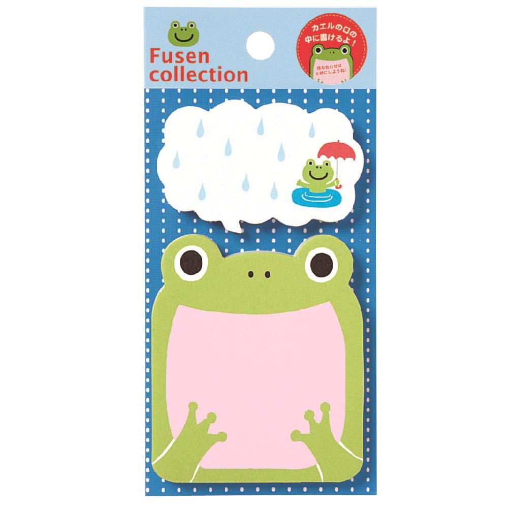 Gakken Sticky Notes Collection Large Frog M 03401