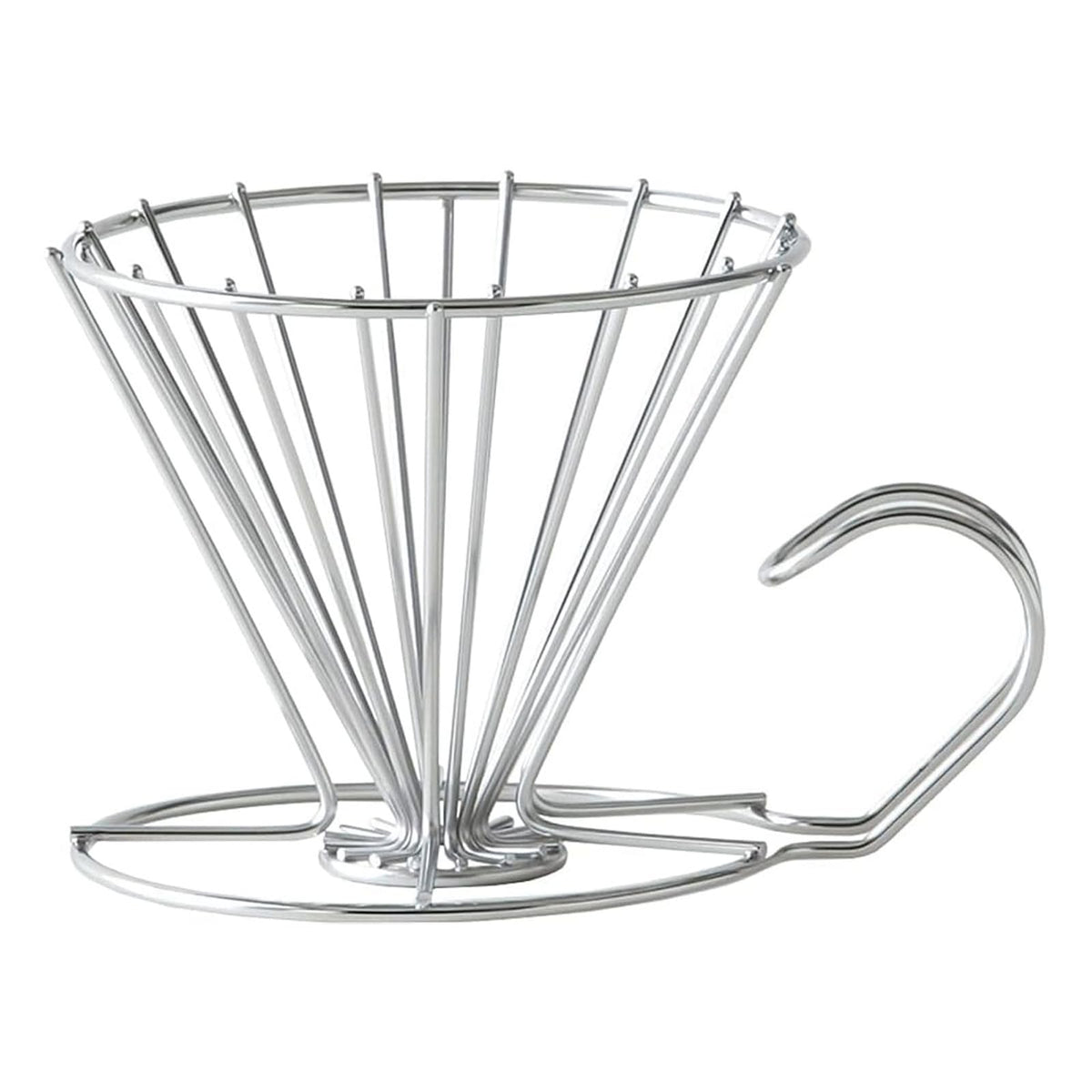 TOKYO MATCHA SELECTION - KOGU - Stainless wire coffee dripper - 3 size [Standard ship by SAL: NO tracking number & insurance] (L (2-6 cup))