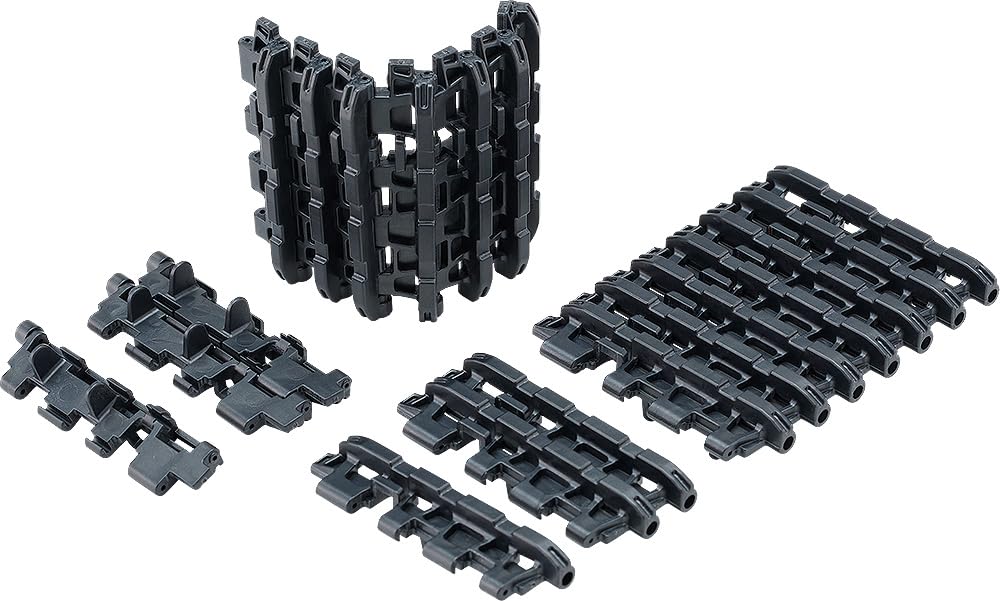 Max Factory Figma Vehicles: Tiger I Workable Truck Link Set 1:12 Scale Model Kit