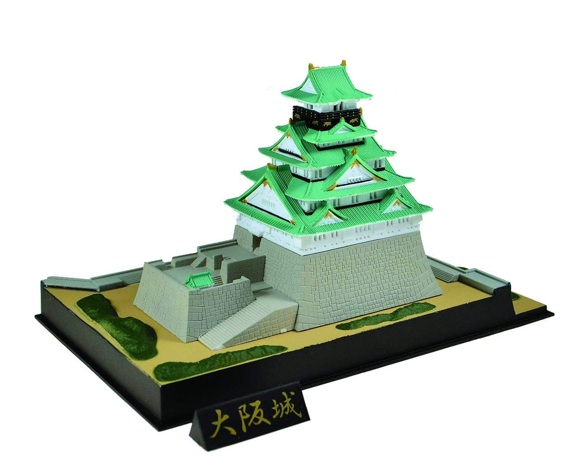 Doyusha 1/900 Easy Plastic Model Series Osaka Castle Painted Plastic Model